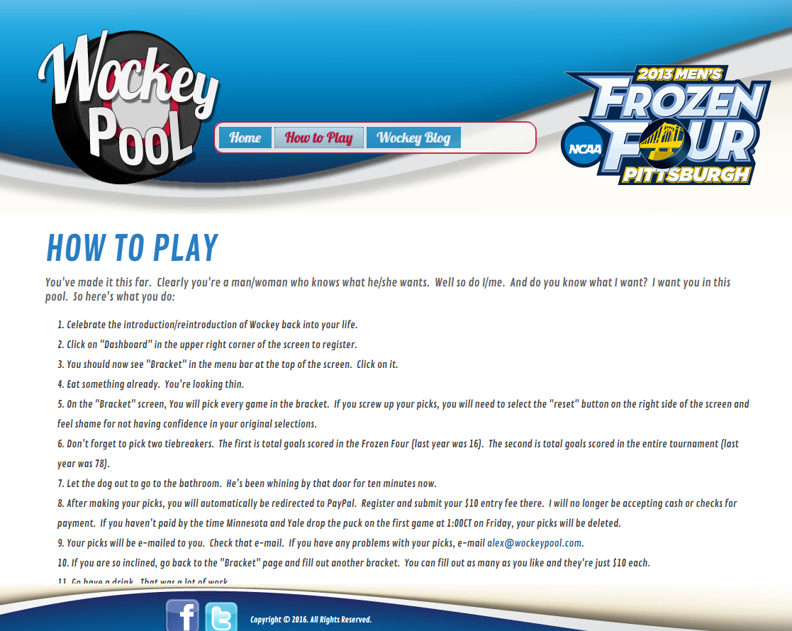 Wockey Pool