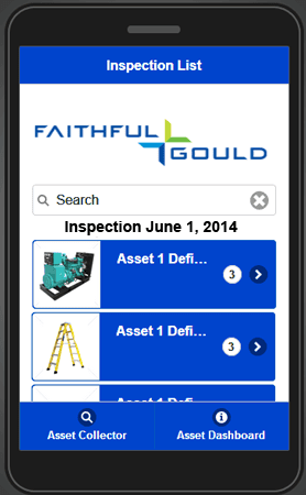 FG Mobile App Inspected Assets